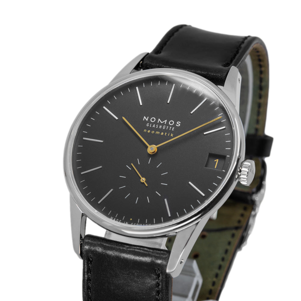 366- NOMOS Men's 366 Orion Neomatik New Black 41mm