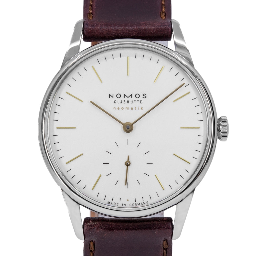 NOMOS 397 Orion Neomatik Doré Silver Dial Automatic