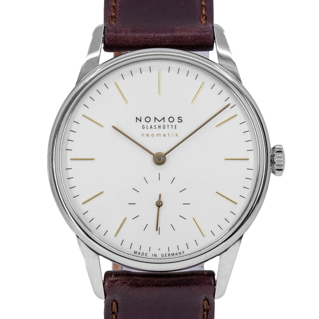 NOMOS 397 Orion Neomatik Doré Silver Dial Automatic