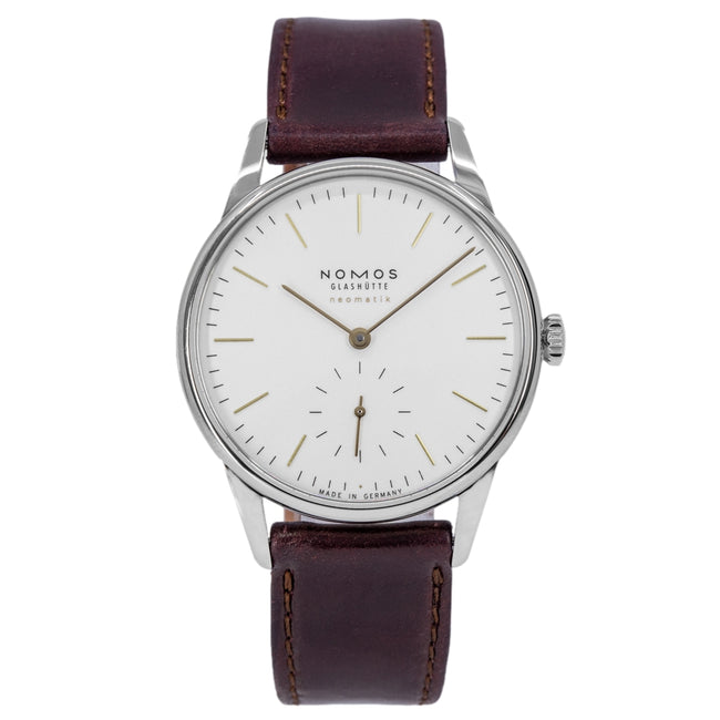 NOMOS 397 Orion Neomatik Doré Silver Dial Automatic