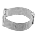 Junghans 41/4463.48 Max Bill Silbernes Zifferblatt Quarzuhr