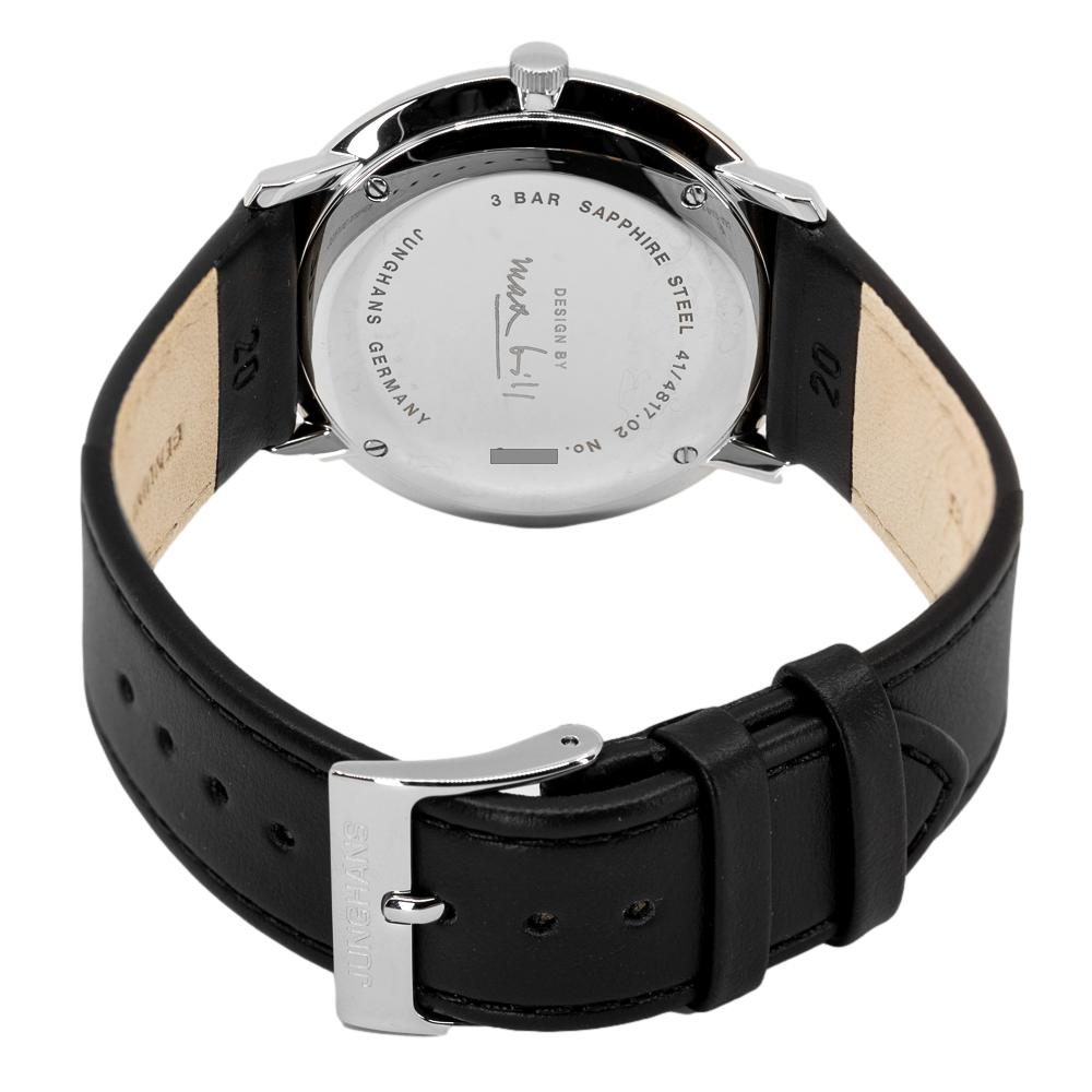 Junghans 41/4817.02 max Bill Quartz Sapphire Watch