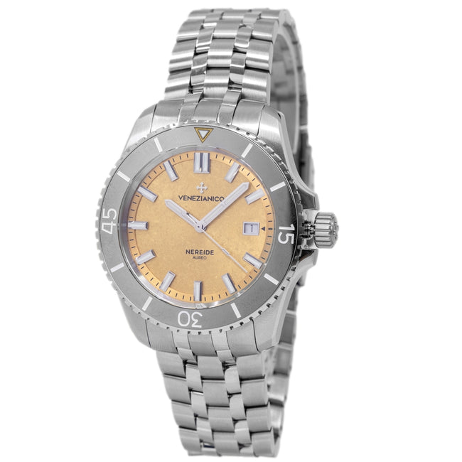 Venezianico Men's 4521590S Nereide Aureo 42mm Automatic
