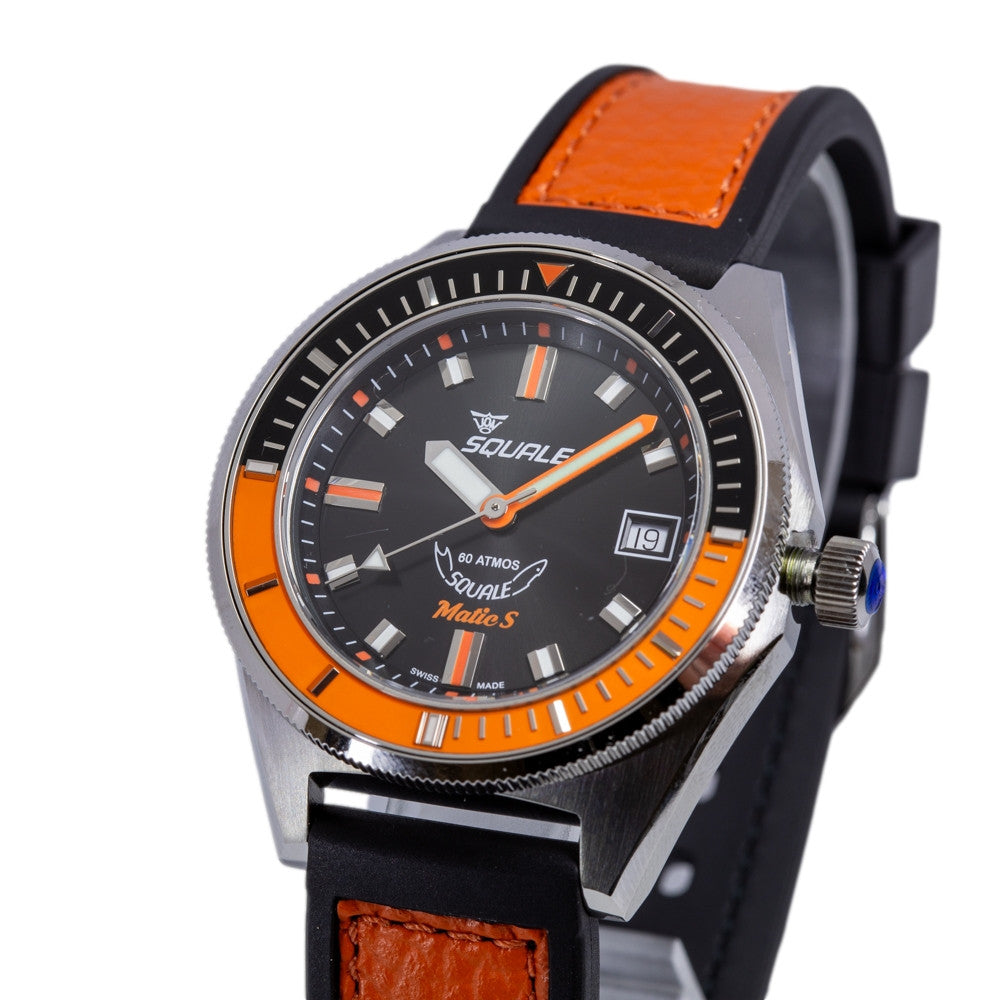 Squale MATICBK0BK.RLOR