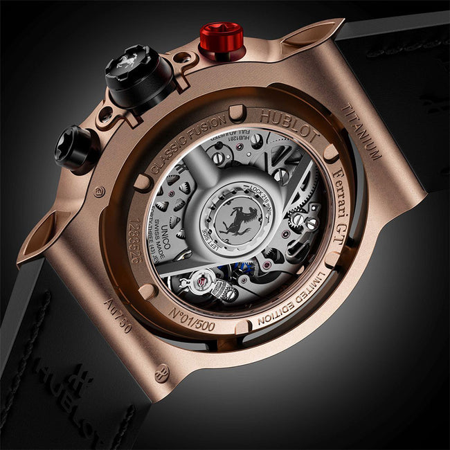 Hublot 526.OX.0124.VR Classic Fusion Ferrari GT King Gold