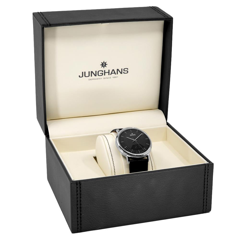 Junghans 56/4220.00 Milano Mega Solar Black Dial Watch