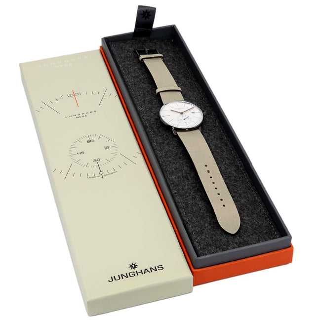 Junghans 58/4100.02 Max Bill Mega Kleine Sekunde RRP Uhr