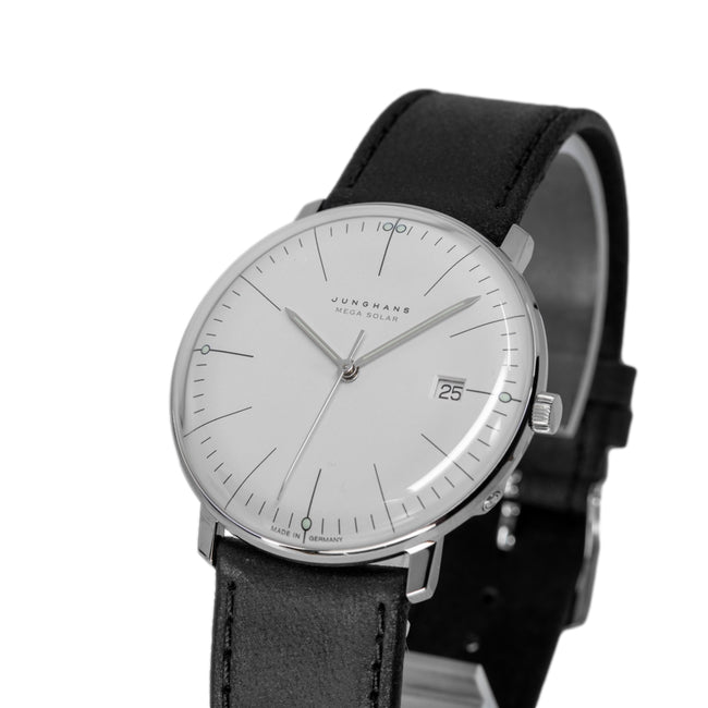 Junghans Men's 59/2020.02 Max Bill MEGA 38mm Solar