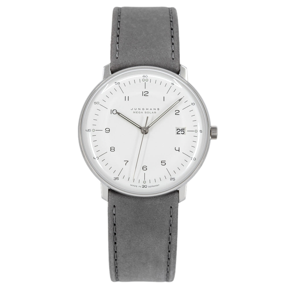 Junghans Men's 59/2021.02 Max Bill Mega Solar