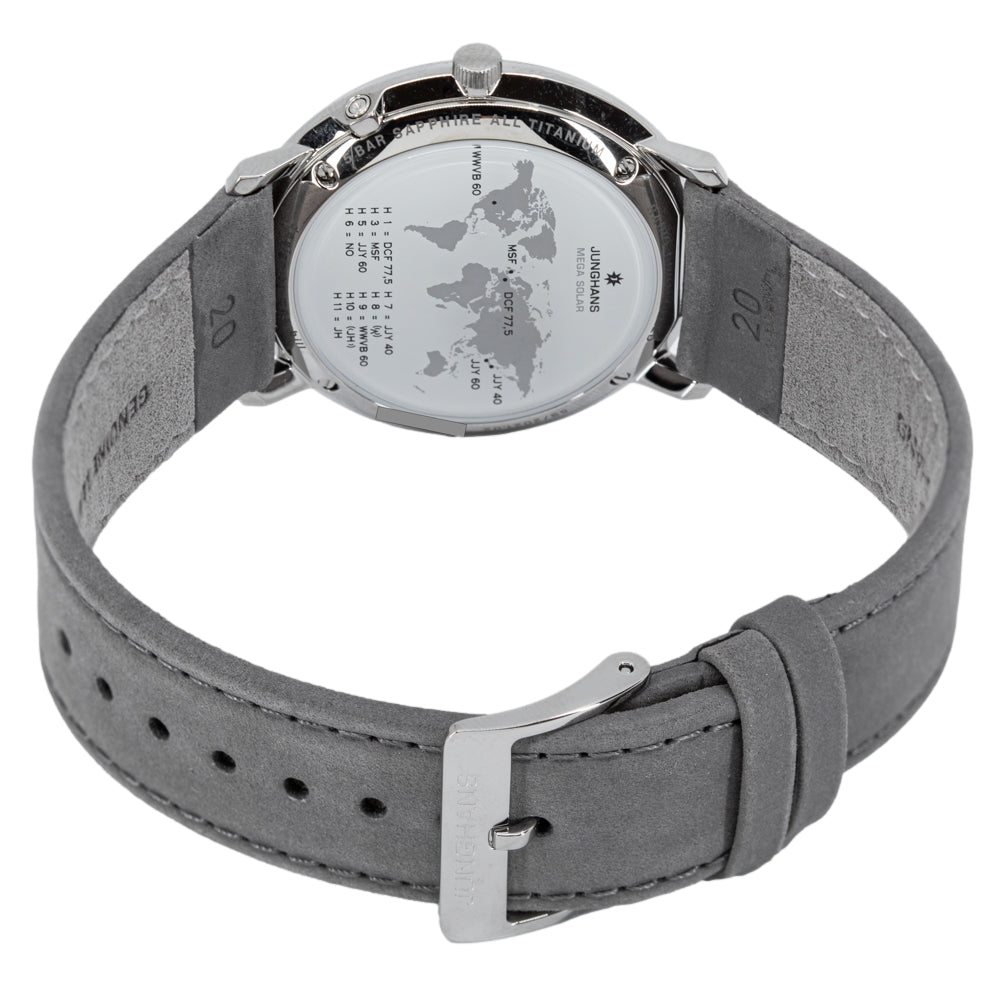 Junghans Men's 59/2021.02 Max Bill Mega Solar