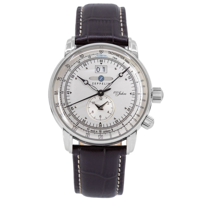 Zeppelin Men's 7640-1 100 Years Zeppelin Dual Time Quartz