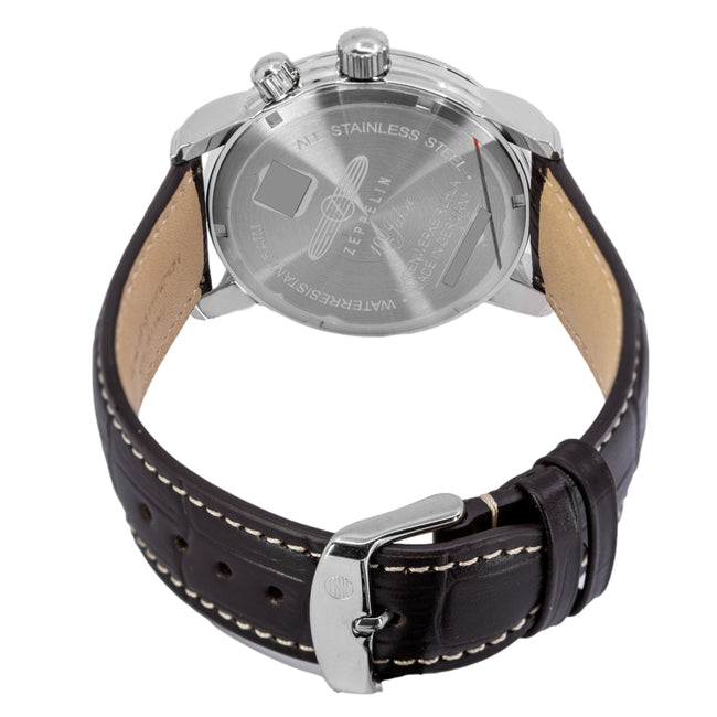 Zeppelin Men's 7640-1 100 Years Zeppelin Dual Time Quartz