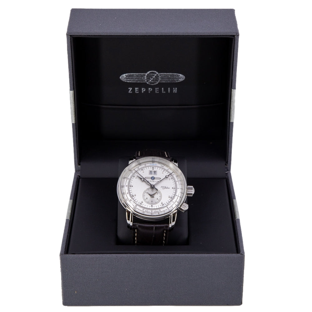 Zeppelin Men's 7640-1 100 Years Zeppelin Dual Time Quartz