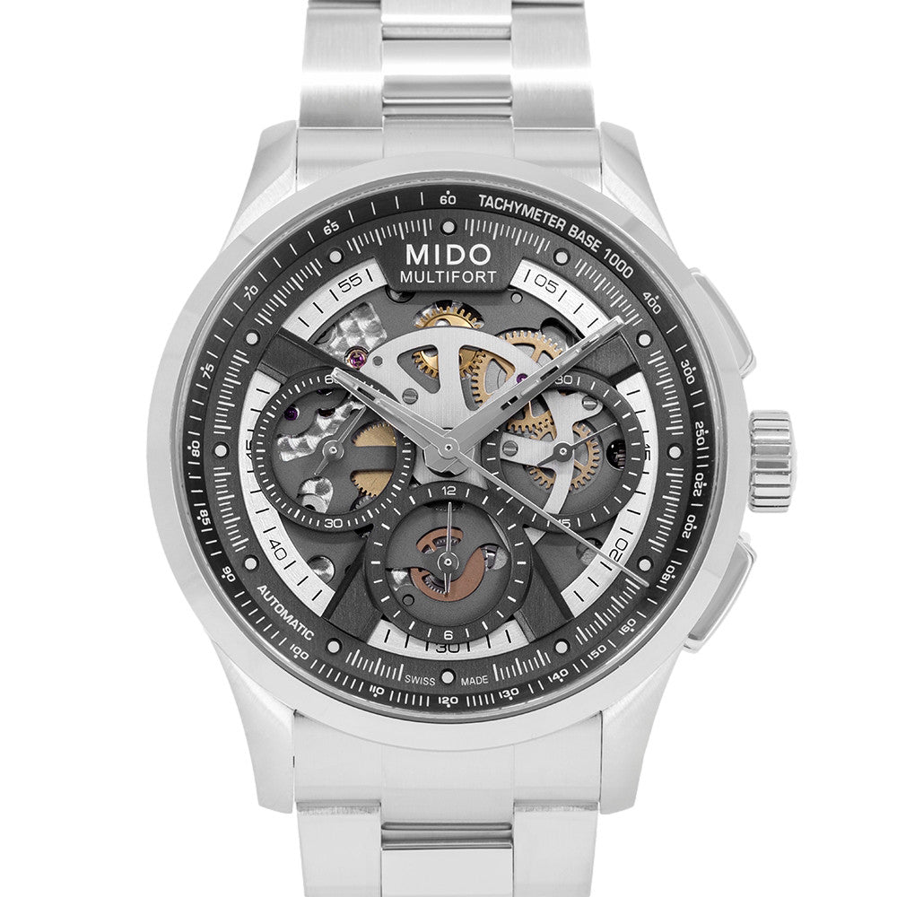 Mido Multifort M038.662.11.060.00 Multifort Skeleton Chronograph