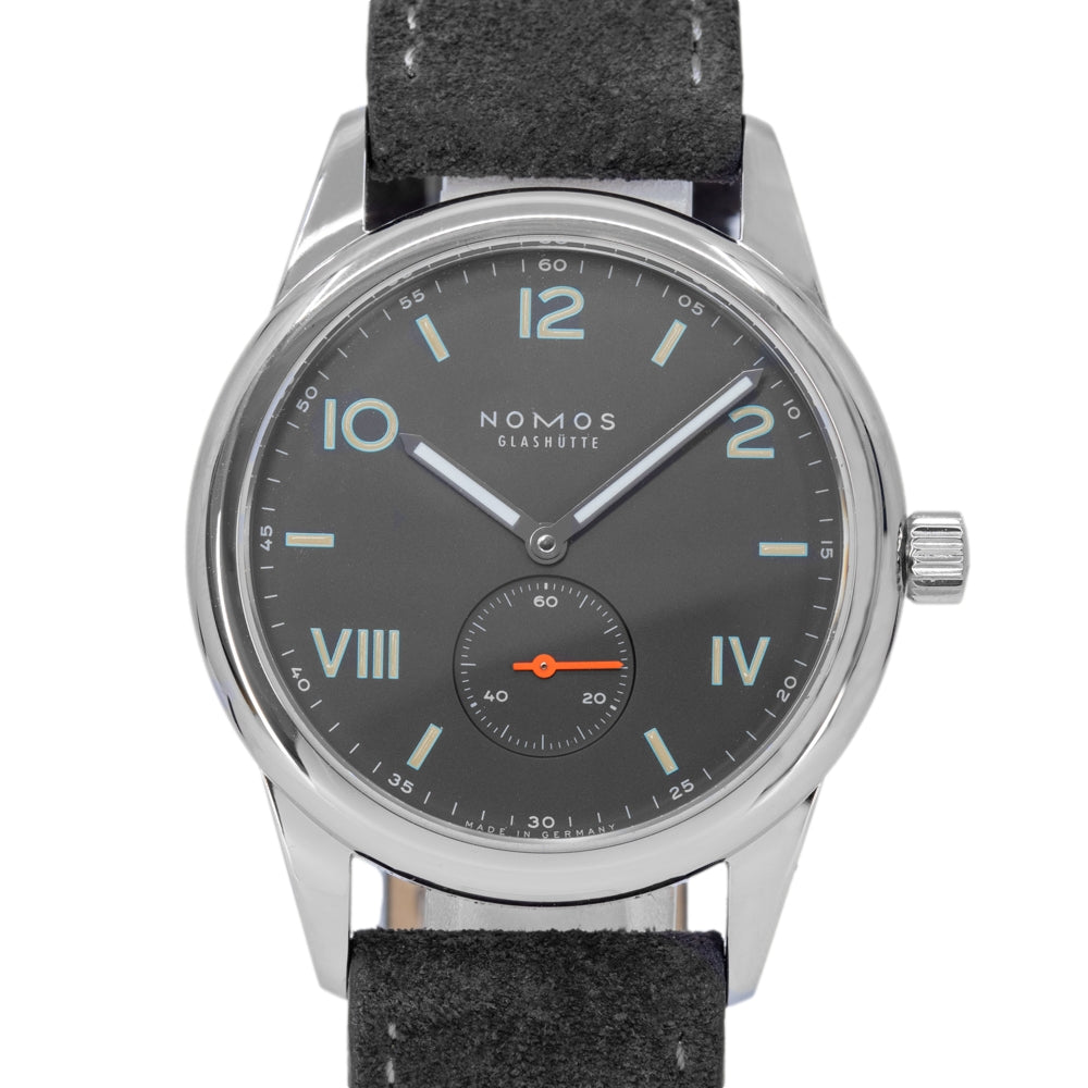 Nomos Glashutte 736 Club 38 Campus Night Manual Winding