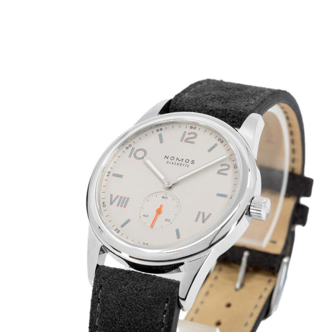 Nomos Glashütte 737 Campus Club White Dial Watch