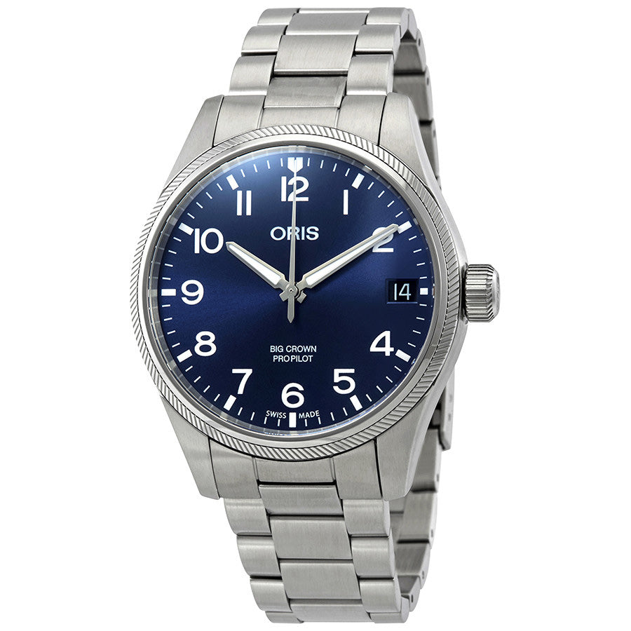 Oris 01 751 7697 4065-07 8 20 19 Big Crown Blue Dial Watch