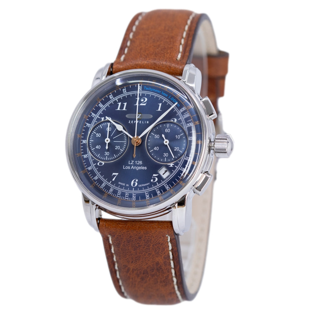 Zeppelin Men's 7614-3 LZ126 Los Angeles Quartz Chronograph