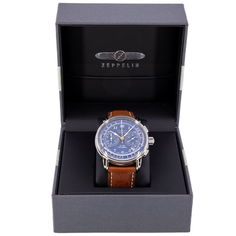 Zeppelin Men's 7614-3 LZ126 Los Angeles Quartz Chronograph