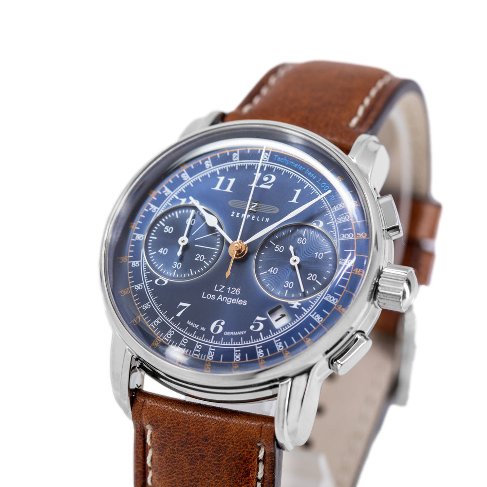 Zeppelin Men's 7614-3 LZ126 Los Angeles Quartz Chronograph