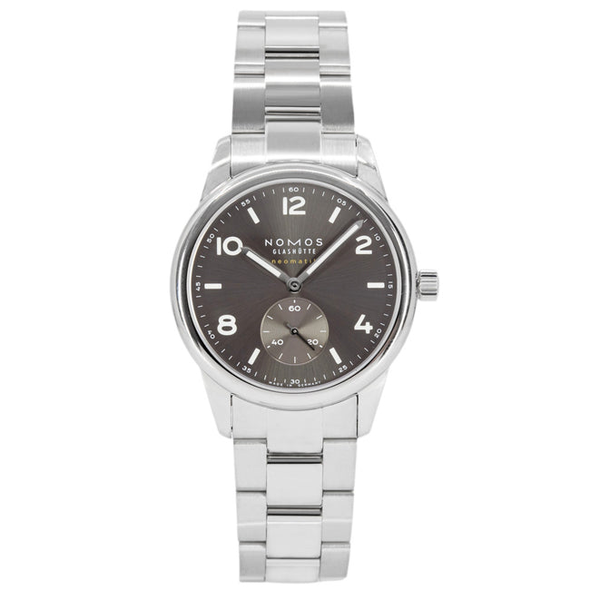 NOMOS 764 Club Sport Neomatik Smoke Automatic 39 Mm