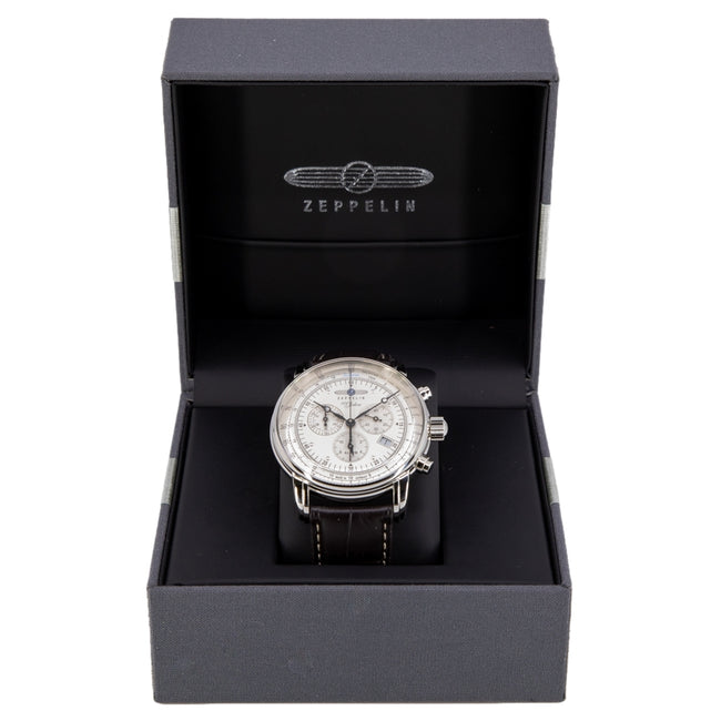 Zeppelin 7680-1 100 Years Zeppelin 42mm Quartz Chronograph