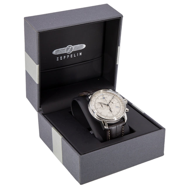 Zeppelin 7680-1 100 Years Zeppelin 42mm Quartz Chronograph