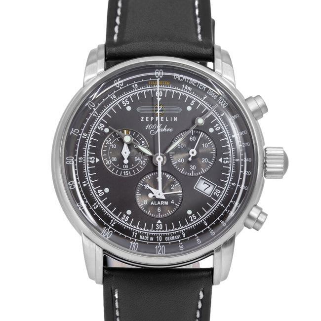 Zeppelin 7680-2 100 Years Zeppelin 42mm Quartz Chronograph