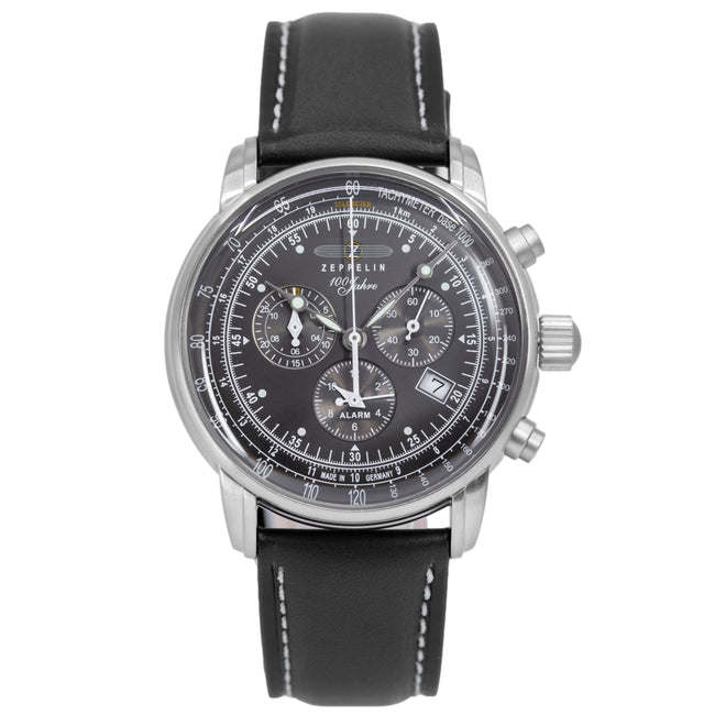 Zeppelin 7680-2 100 Years Zeppelin 42mm Quartz Chronograph