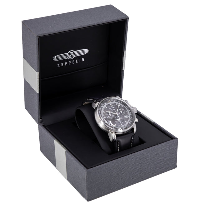 Zeppelin 7680-2 100 Years Zeppelin 42mm Quartz Chronograph