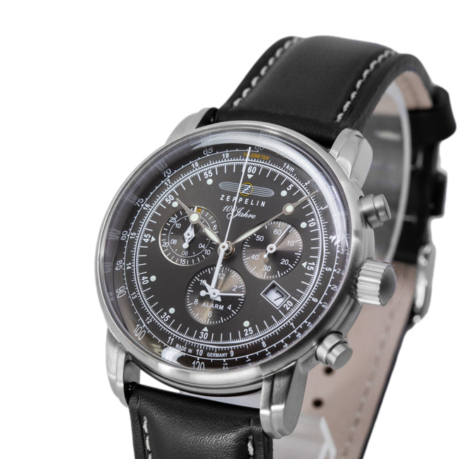 Zeppelin 7680-2 100 Years Zeppelin 42mm Quartz Chronograph