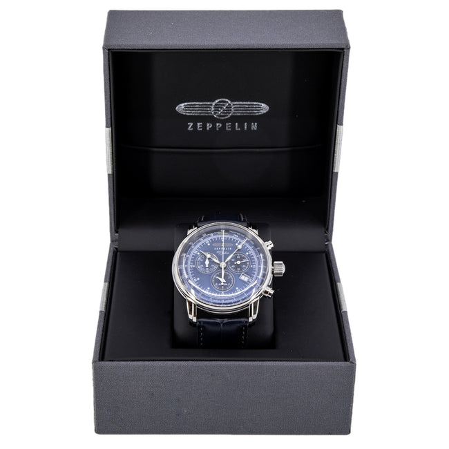 Zeppelin 7680-3 100 Years Zeppelin 42mm Quartz Chronograph