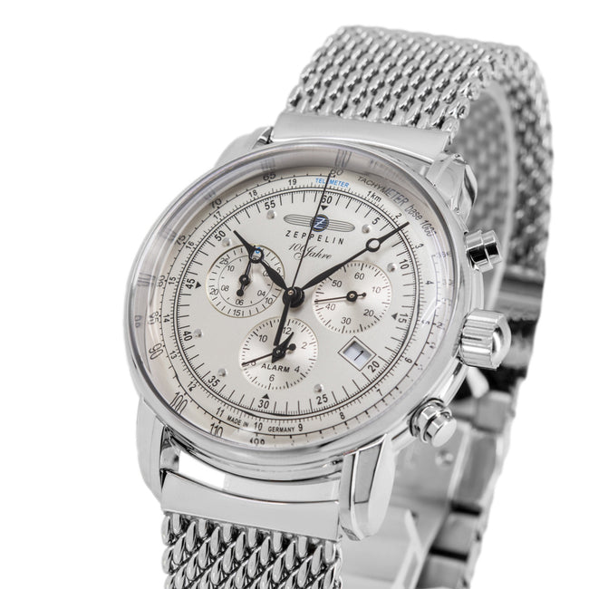 Zeppelin Men's 7680M-1 100 Years Zeppelin 42mm Quartz Chrono