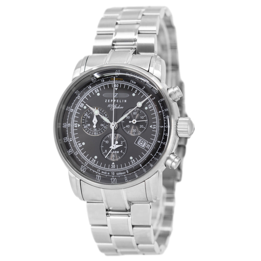 Zeppelin 7680MB-2 100 Years Zeppelin 42mm Quartz Chronograph