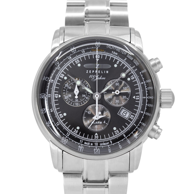 Zeppelin 7680MB-2 100 Years Zeppelin 42mm Quartz Chronograph