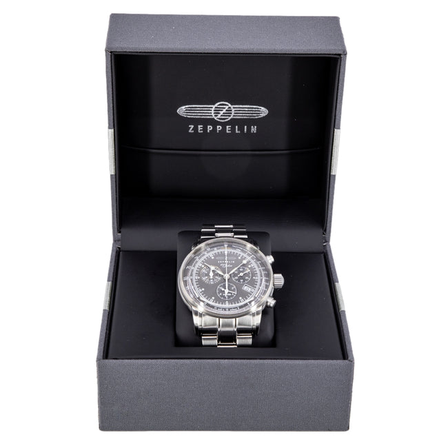 Zeppelin 7680MB-2 100 Years Zeppelin 42mm Quartz Chronograph