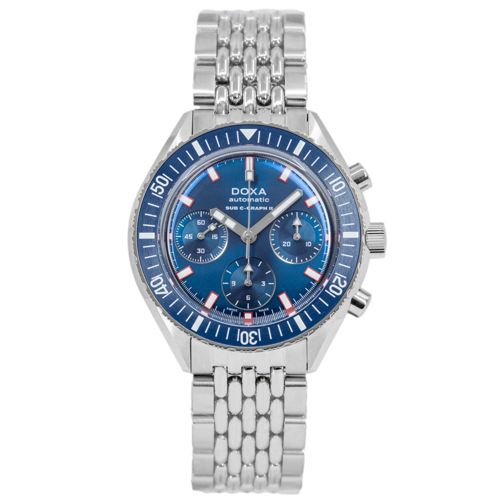 Doxa Men's 797.10.201.10 SUB 200 C-Graph II Blue Dial Auto