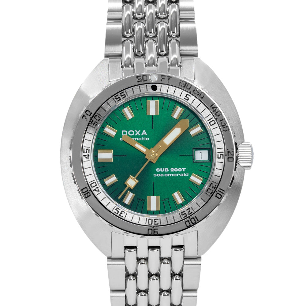 Doxa Men's 804.10.131S.10 SUB 200T Sea Emerald Auto