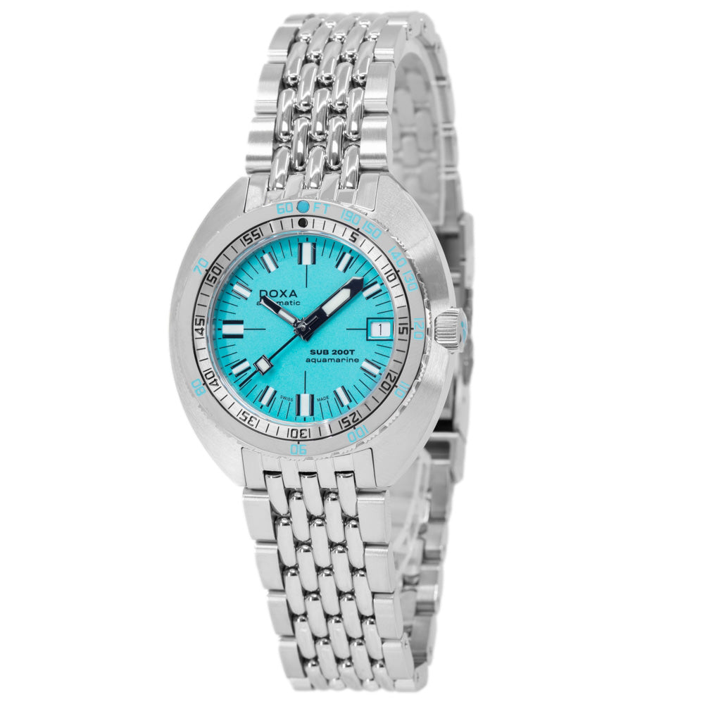 804.10.241.10- Doxa Men's 804.10.241.10 Sub 200T Aquamarine Auto