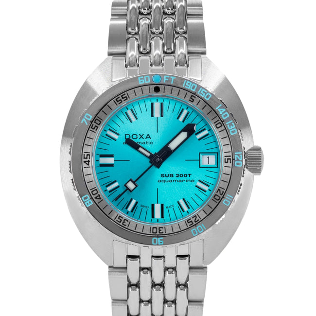 Doxa Men's 804.10.241S.10 Sub 200T Aquamarine Auto
