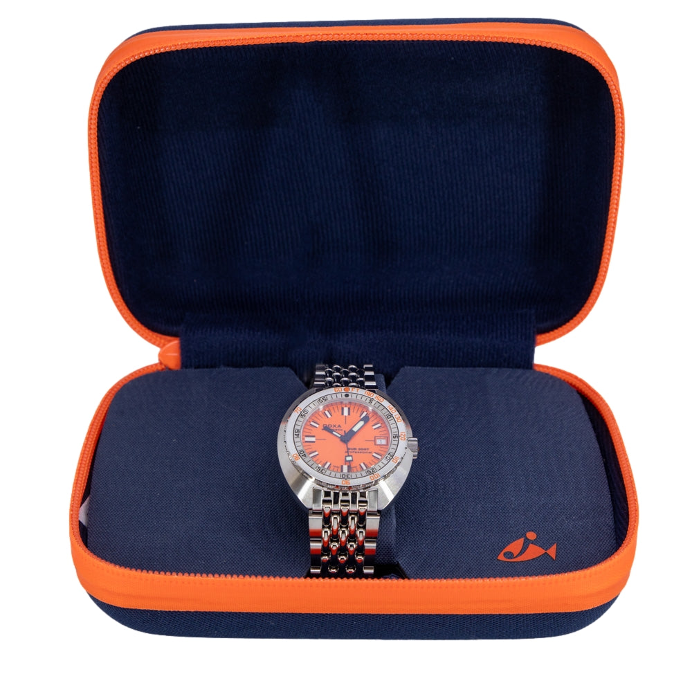 Doxa 804.10.351.10 SUB 200T Professional Orange Dial Auto
