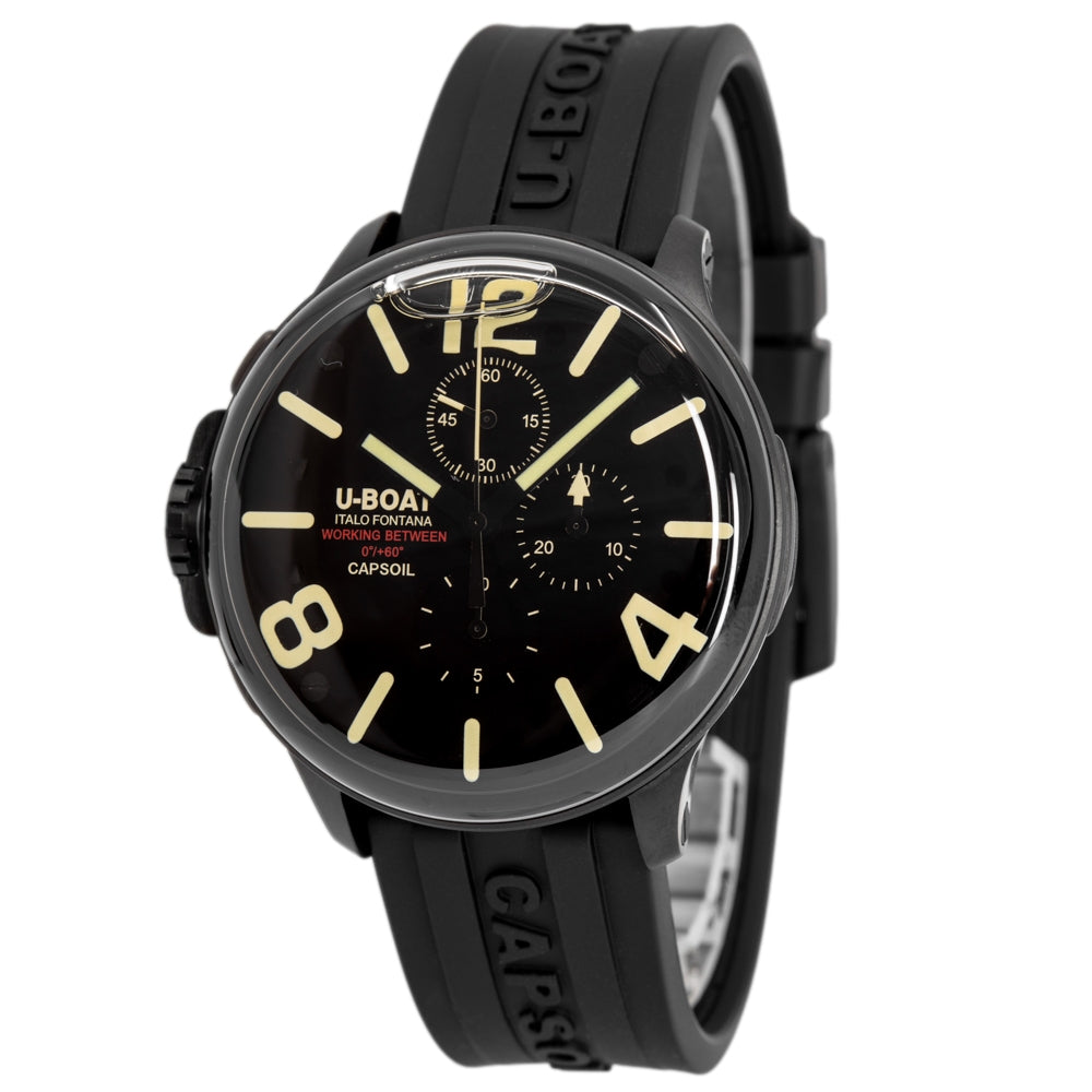U-Boat Men's 8109/D Capsoil CHRONO DLC 45mm