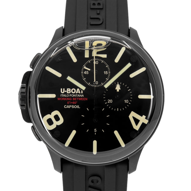U-Boat Men's 8109/D Capsoil CHRONO DLC 45mm
