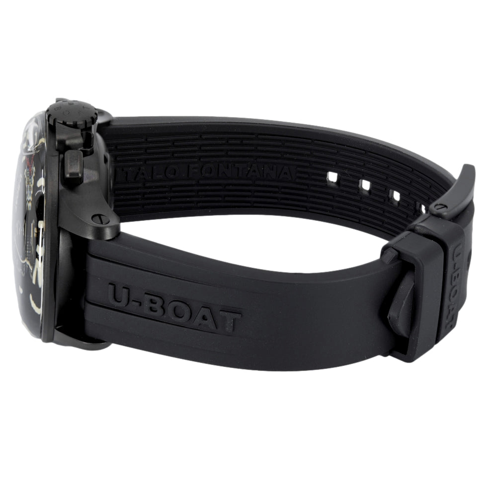 U-Boat Herrenuhr 8108 Capsoil Chrono DLC