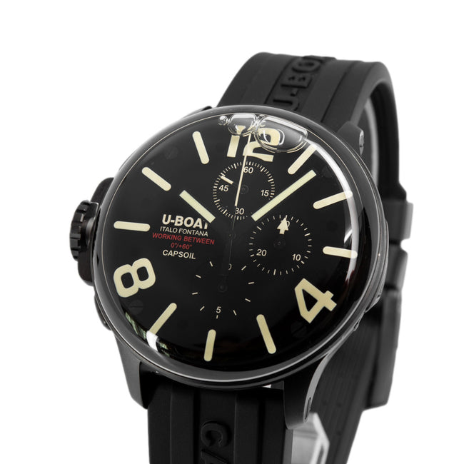 U-Boat Men's 8109/D Capsoil CHRONO DLC 45mm