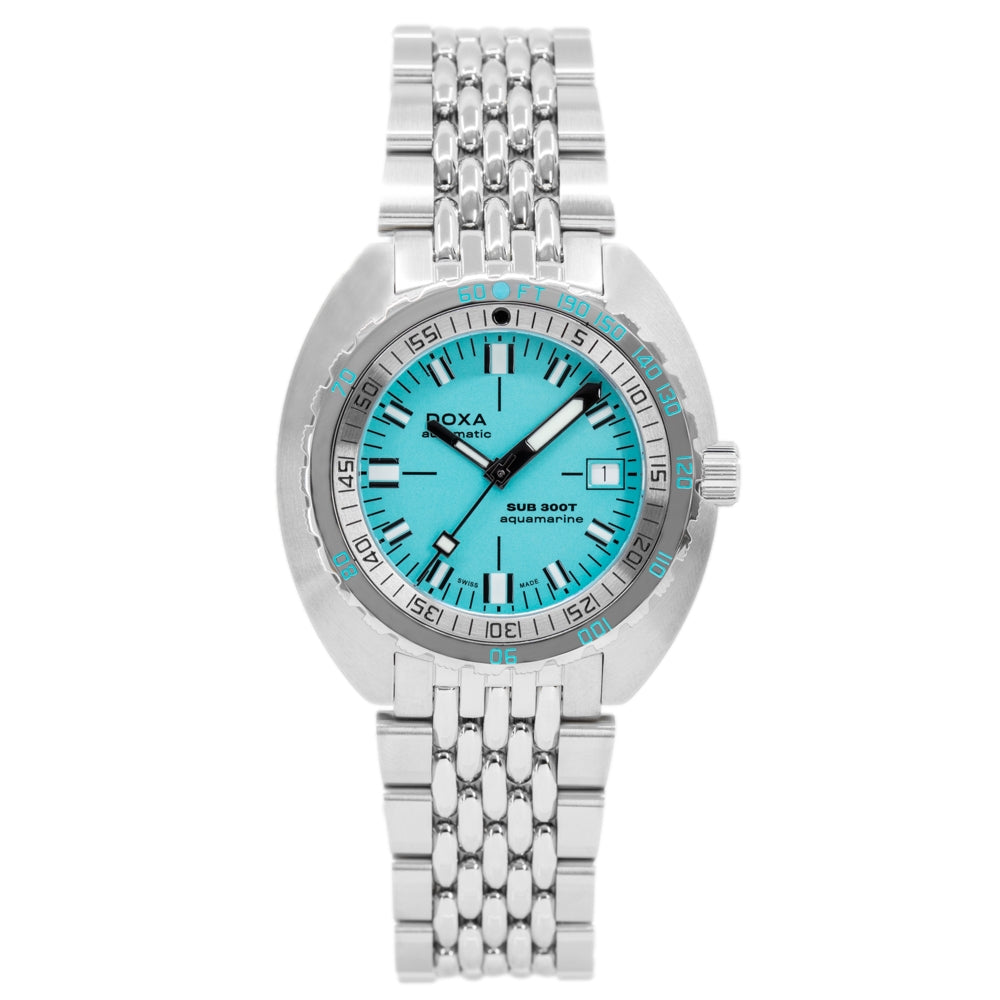 Doxa Men's 840.10.241.10 Sub 300T Aquamarine Auto