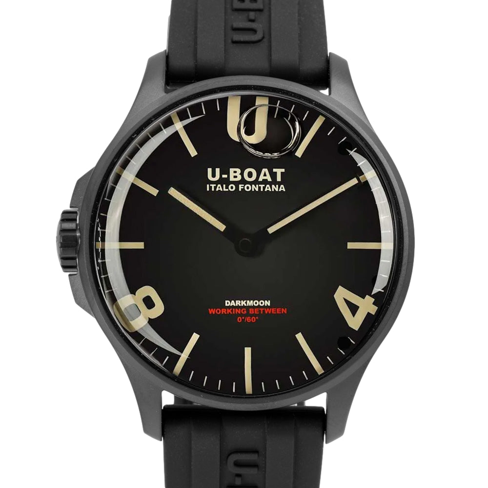 U-Boat Men's watch/Unisex 8464/C Darkmoon 44 mm Black IPB Quarzo