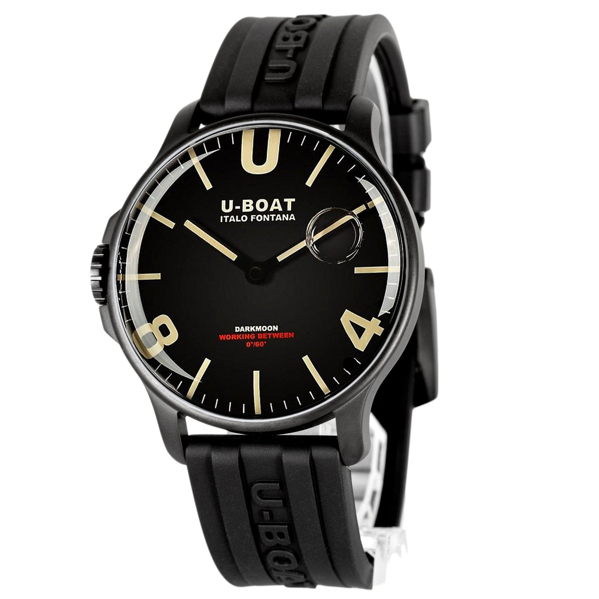 U-boat Men's 8464/D Darkmoon Black Dial Quartz