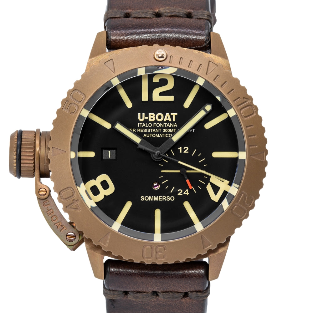 U-Boat Men's 8486 Sommerso 46 mm Bronzo Auto