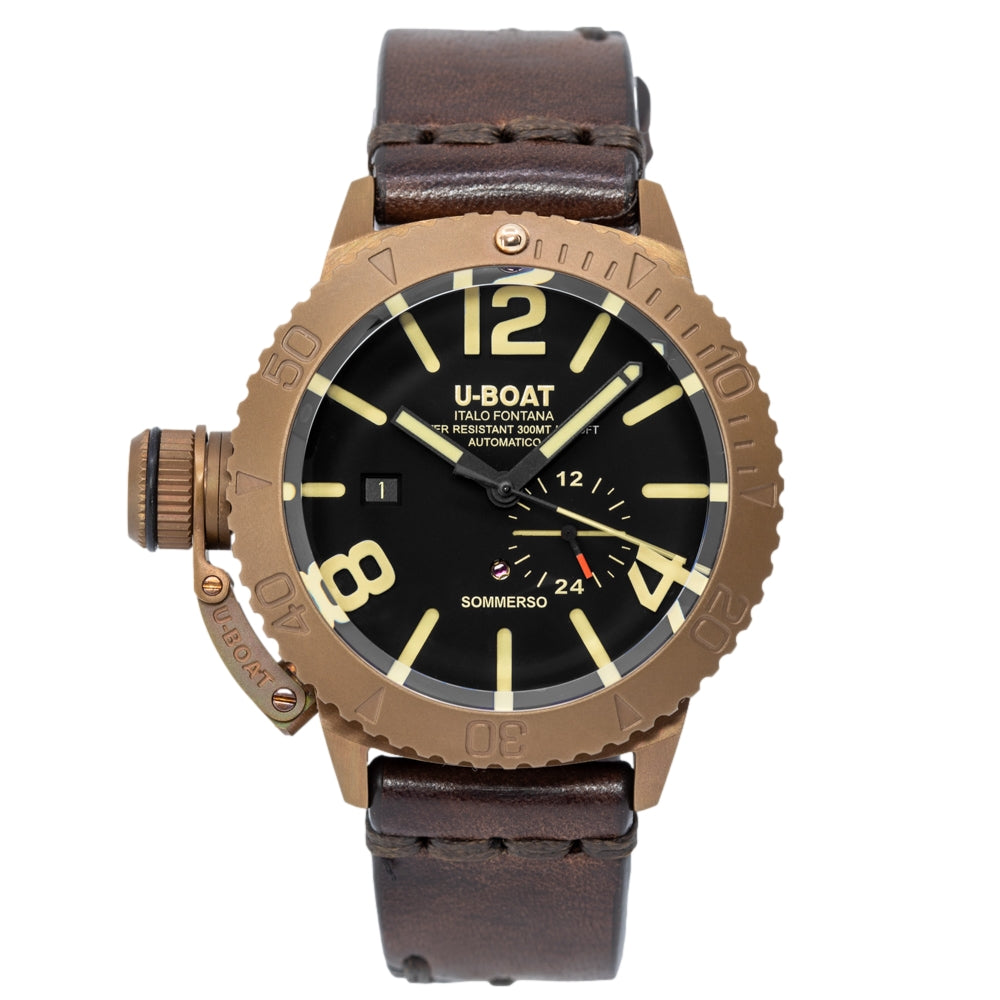 U-Boat Men's 8486 Sommerso 46 mm Bronzo Auto